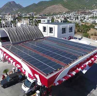 Matech Solar Petrol İstasyonlarına Özel Ges